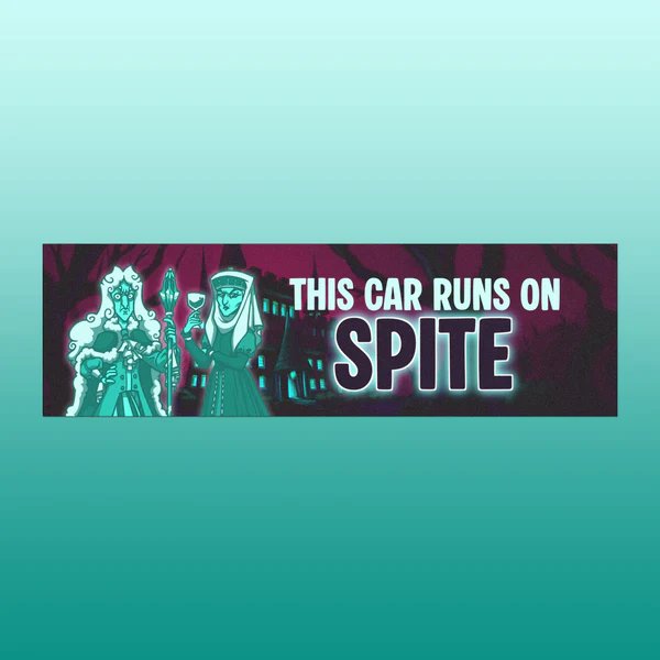 Spite Castle Car Magnet